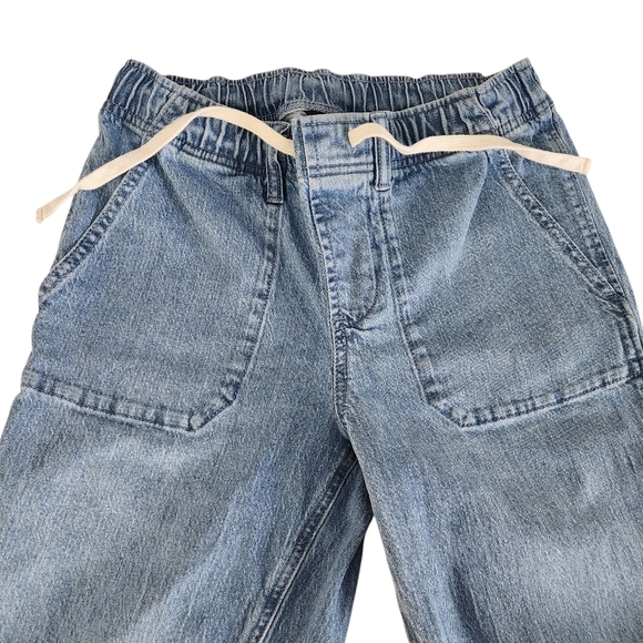 BUFFALO DAVID BITTON Light Blue Drawstring Denim Jogger Jeans size s - Picture 4 of 11